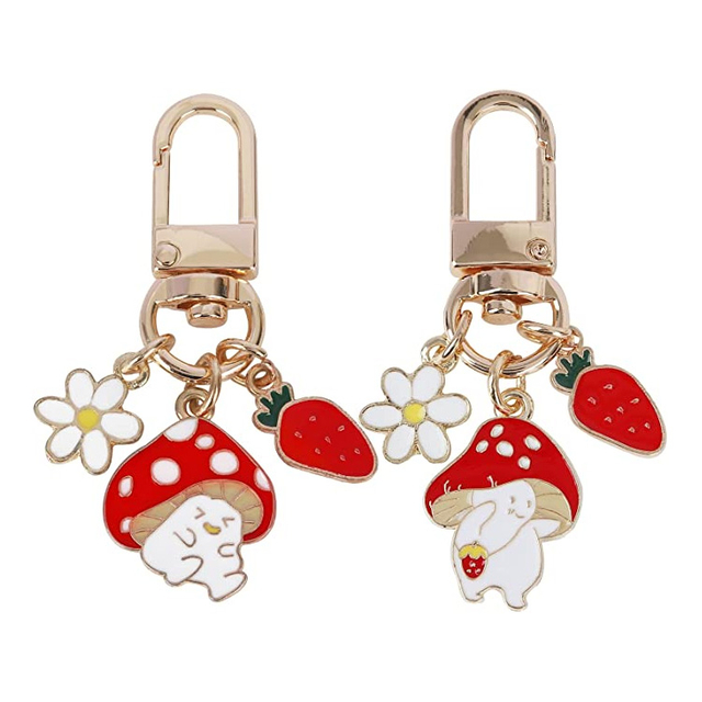 Кольцо для ключей Kawaii аксессуаров Keychain изготовленных на заказ милых Keychain эстетических