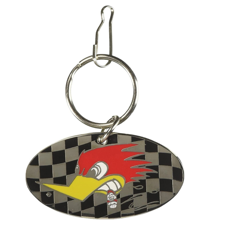 Custom Cute Metal Tweety Bird Enamel Keychain