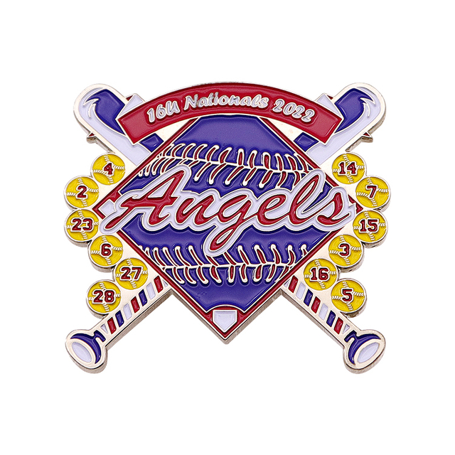 симпатичная нестандартная эмалированная булавка