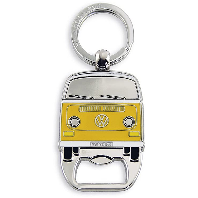 Металлический брелок для ключей Volkswagen Custom Silver VW Logo