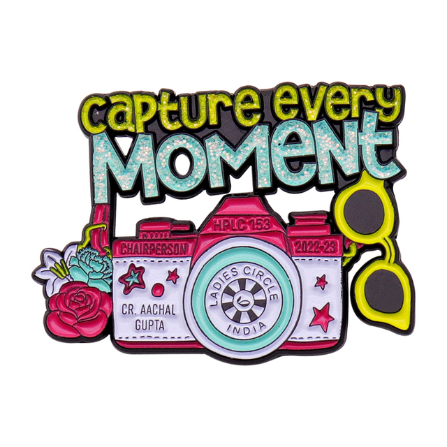 индивидуальная эмалированная булавка